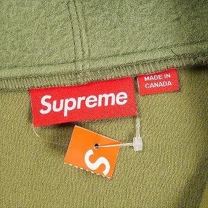 SUPREME シュプリーム 24AW Pilled Zip Up Hooded Sweatshirt Olive パーカー オリーブ Size 【L】 【新古品・未使用品】 20815518