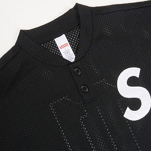 SUPREME シュプリーム 24AW S Logo Baseball Henley Black ベースボールヘンリーネックTシャツ 黒 Size 【L】 【中古品-ほぼ新品】 20815526