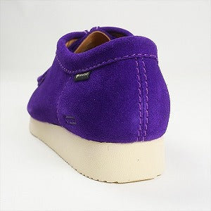 SUPREME シュプリーム ×Clarks 19AW GORE-TEX Wallabee Purple Suede ブーツ 紫 Size 【27.5cm】 【新古品・未使用品】 20815531