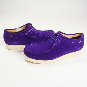 SUPREME シュプリーム ×Clarks 19AW GORE-TEX Wallabee Purple Suede ブーツ 紫 Size 【27.5cm】 【新古品・未使用品】 20815531