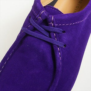 SUPREME シュプリーム ×Clarks 19AW GORE-TEX Wallabee Purple Suede ブーツ 紫 Size 【27.5cm】 【新古品・未使用品】 20815531