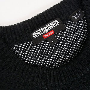 SUPREME シュプリーム ×Bounty Hunter 23AW Sweater Black セーター 黒 Size 【L】 【中古品-非常に良い】 20815533