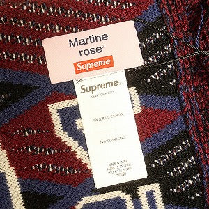 SUPREME シュプリーム ×Martine Rose 24AW Scarf Blue スカーフ 青 Size 【フリー】 【新古品・未使用品】 20815534