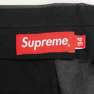 SUPREME シュプリーム 15AW ×Loro Piana Wool Trouser Grey トラウザーパンツ 濃灰 Size 【W34】 【中古品-良い】 20815535