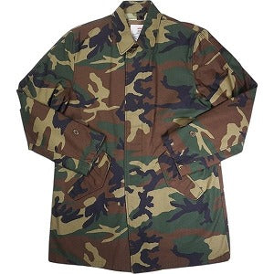 SUPREME シュプリーム 12AW Army Trench Coat Woodland Camo トレンチコート ピンズ欠損 緑 Size 【L】 【中古品-良い】 20815536