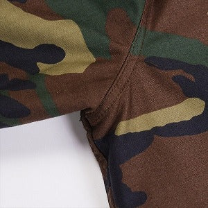 SUPREME シュプリーム 12AW Army Trench Coat Woodland Camo トレンチコート ピンズ欠損 緑 Size 【L】 【中古品-良い】 20815536