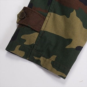 SUPREME シュプリーム 12AW Army Trench Coat Woodland Camo トレンチコート ピンズ欠損 緑 Size 【L】 【中古品-良い】 20815536