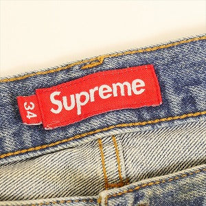 SUPREME シュプリーム 24SS Distressed Loose Fit Selvedge Jean Washed Indigo USED加工デニムパンツ インディゴ Size 【W34】 【中古品-良い】 20815537