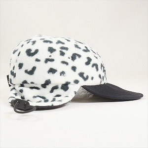 SUPREME シュプリーム 24AW Polartec Earflap Camp Cap Leopard キャンプキャップ 白黒 Size 【フリー】 【中古品-ほぼ新品】 20815539