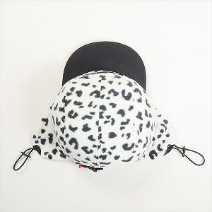 SUPREME シュプリーム 24AW Polartec Earflap Camp Cap Leopard キャンプキャップ 白黒 Size 【フリー】 【中古品-ほぼ新品】 20815539