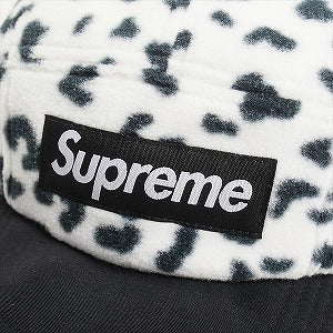 SUPREME シュプリーム 24AW Polartec Earflap Camp Cap Leopard キャンプキャップ 白黒 Size 【フリー】 【中古品-ほぼ新品】 20815539