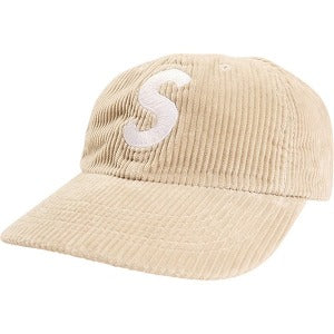 SUPREME シュプリーム 24AW Corduroy S Logo 6-Panel Stone キャップ 灰 Size 【フリー】 【新古品・未使用品】 20815540