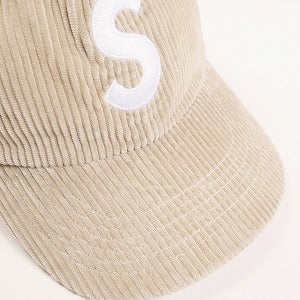 SUPREME シュプリーム 24AW Corduroy S Logo 6-Panel Stone キャップ 灰 Size 【フリー】 【新古品・未使用品】 20815540