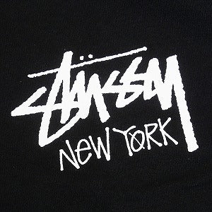 STUSSY ステューシー 25SS STOCK NEW YORK LS TEE BLACK ニューヨーク限定ロンT 黒 Size 【M】 【新古品・未使用品】 20815584