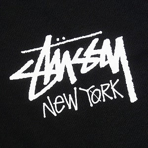 STUSSY ステューシー 25SS STOCK NEW YORK TEE BLACK ニューヨーク限定Tシャツ 黒 Size 【L】 【新古品・未使用品】 20815587