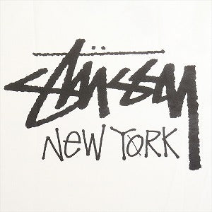 STUSSY ステューシー 25SS STOCK NEW YORK TEE WHITE ニューヨーク限定Tシャツ 白 Size 【L】 【新古品・未使用品】 20815589