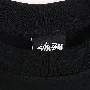 STUSSY ステューシー 25SS STOCK NEW YORK CREW BLACK ニューヨーク限定クルーネックスウェット 黒 Size 【M】 【新古品・未使用品】 20815592