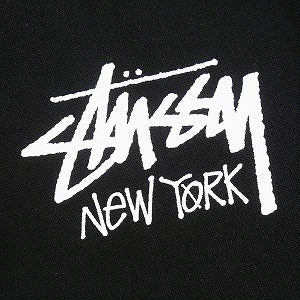 STUSSY ステューシー 25SS STOCK NEW YORK CREW BLACK ニューヨーク限定クルーネックスウェット 黒 Size 【M】 【新古品・未使用品】 20815592