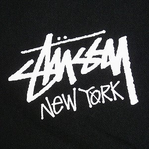 STUSSY ステューシー 25SS STOCK NEW YORK HOOD BLACK ニューヨーク限定パーカー 黒 Size 【M】 【新古品・未使用品】 20815594