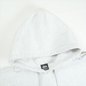 STUSSY ステューシー 25SS STOCK NEW YORK HOOD  ASH HEATHER ニューヨーク限定パーカー 灰 Size 【L】 【中古品-ほぼ新品】 20815597