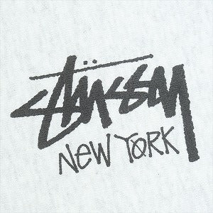 STUSSY ステューシー 25SS STOCK NEW YORK HOOD  ASH HEATHER ニューヨーク限定パーカー 灰 Size 【L】 【中古品-ほぼ新品】 20815597