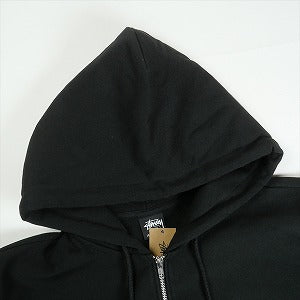 STUSSY ステューシー 25SS STOCK NEW YORK ZIP HOOD BLACK ニューヨーク限定ジップパーカー 黒 Size 【M】 【新古品・未使用品】 20815600