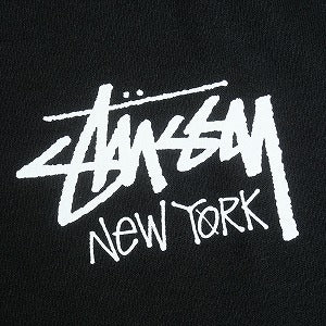 STUSSY ステューシー 25SS STOCK NEW YORK TEE BLACK ニューヨーク限定Tシャツ 黒 Size 【S】 【新古品・未使用品】 20815602