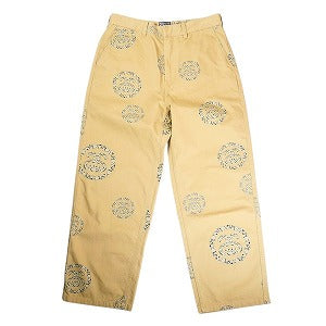 STUSSY ステューシー ×DENIM TEARS 25SS WREATH CHINO KAHAKI チノパンツ ベージュ Size 【W32】 【新古品・未使用品】 20815615