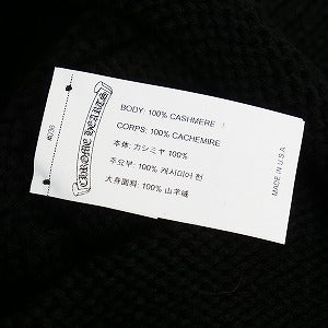 CHROME HEARTS クロム・ハーツ OVERSIZED BEANIE BLACK ビーニー 黒 Size 【フリー】 【新古品・未使用品】 20815618
