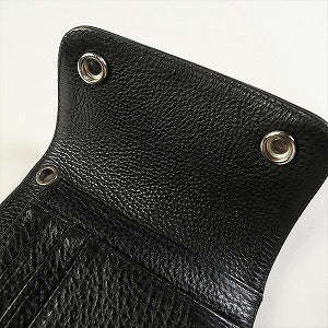 CHROME HEARTS クロム・ハーツ HVY WT LTHR WAVE MINI WALLET ミニウォレット 黒 Size 【フリー】 【新古品・未使用品】 20815699