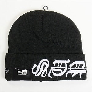 SUPREME シュプリーム 25SS New Era Blackletter Beanie Black ビーニー 黒 Size 【フリー】 【新古品・未使用品】 20815706