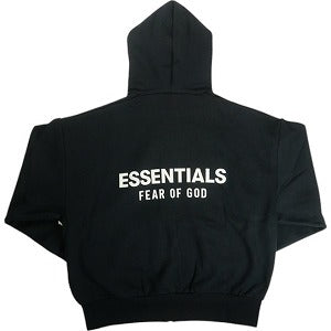 Fear of God フィアーオブゴッド ESSENTIALS Classic Full Zip-Up Hoodie Black ジップパーカー 黒 Size 【XS】 【新古品・未使用品】 20815711