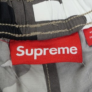 SUPREME シュプリーム 25SS Contrast Zip Warm Up Pant Snow Camo パンツ 白黒 Size 【L】 【新古品・未使用品】 20815739