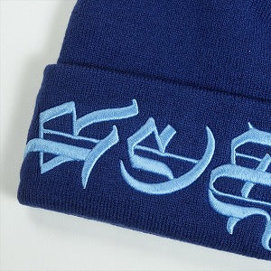 SUPREME シュプリーム 25SS New Era Blackletter Beanie Washed Navy ビーニー 紺 Size 【フリー】 【新古品・未使用品】 20815747