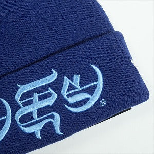 SUPREME シュプリーム 25SS New Era Blackletter Beanie Washed Navy ビーニー 紺 Size 【フリー】 【新古品・未使用品】 20815747