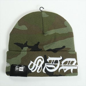 SUPREME シュプリーム 25SS New Era Blackletter Beanie Camo ビーニー 緑 Size 【フリー】 【新古品・未使用品】 20815763