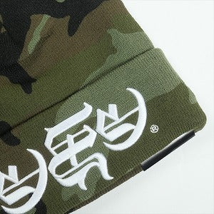 SUPREME シュプリーム 25SS New Era Blackletter Beanie Camo ビーニー 緑 Size 【フリー】 【新古品・未使用品】 20815763