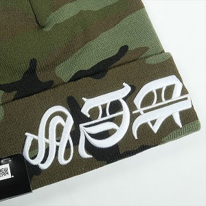 SUPREME シュプリーム 25SS New Era Blackletter Beanie Camo ビーニー 緑 Size 【フリー】 【新古品・未使用品】 20815763