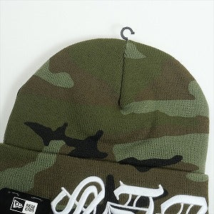 SUPREME シュプリーム 25SS New Era Blackletter Beanie Camo ビーニー 緑 Size 【フリー】 【新古品・未使用品】 20815763