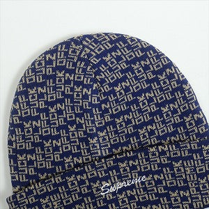 SUPREME シュプリーム 25SS Fuck Off Beanie Navy ビーニー 紺 Size 【フリー】 【新古品・未使用品】 20815764