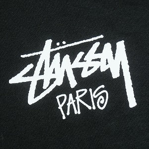 STUSSY ステューシー 25SS STOCK PARIS TEE BLACK パリ限定Tシャツ 黒 Size 【M】 【新古品・未使用品】 20815791