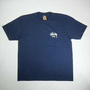 STUSSY ステューシー 25SS STOCK PARIS TEE NAVY パリ限定Tシャツ 紺 Size 【XL】 【新古品・未使用品】 20815793