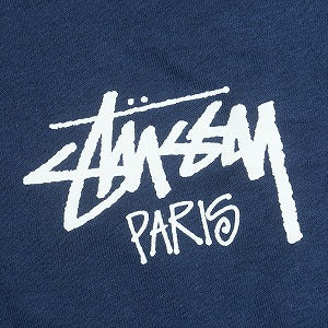 STUSSY ステューシー 25SS STOCK PARIS TEE NAVY パリ限定Tシャツ 紺 Size 【XL】 【新古品・未使用品】 20815793