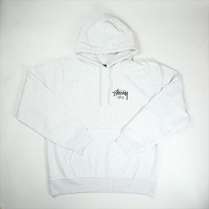 STUSSY ステューシー 25SS STOCK PARIS HOOD ASH HEATHER パリ限定パーカー 灰 Size 【XL】 【新古品・未使用品】 20815794