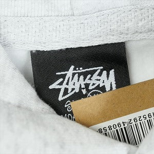 STUSSY ステューシー 25SS STOCK PARIS HOOD ASH HEATHER パリ限定パーカー 灰 Size 【XL】 【新古品・未使用品】 20815794