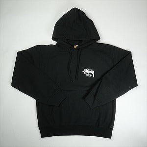 STUSSY ステューシー 25SS STOCK PARIS HOOD BLACK パリ限定パーカー 黒 Size 【XL】 【新古品・未使用品】 20815795