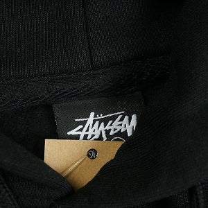 STUSSY ステューシー 25SS STOCK PARIS HOOD BLACK パリ限定パーカー 黒 Size 【XL】 【新古品・未使用品】 20815795