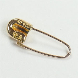 CHROME HEARTS クロム・ハーツ SAFETY PIN CH PLUS EARRING GOLD ピアス 左耳用 金 Size 【フリー】 【新古品・未使用品】 20815808