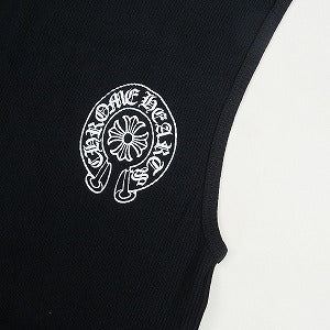 CHROME HEARTS クロム・ハーツ HORSESHOE FUCK YOU RIB TANKTOP BLACK タンクトップ 黒 Size 【S】 【新古品・未使用品】 20815816