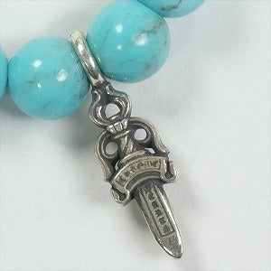 CHROME HEARTS クロム・ハーツ BRCLT BEAD DAGGER 6MM TURQUOISE ブレスレット ターコイズ Size 【L】 【新古品・未使用品】 20815829